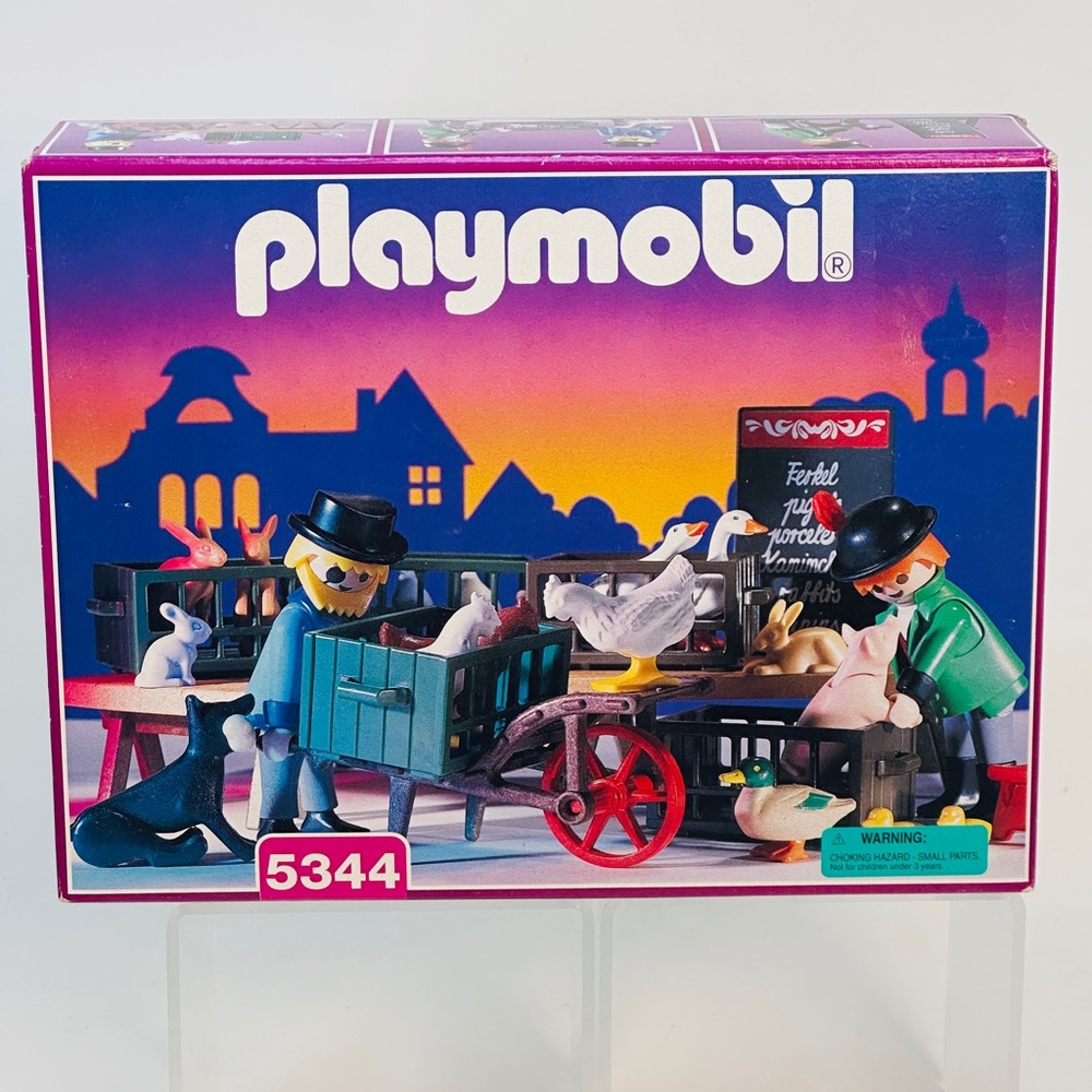 Playmobil 5341 Produce Market Stand Victorian Mansion Crates Dollhouse NIB NEW
